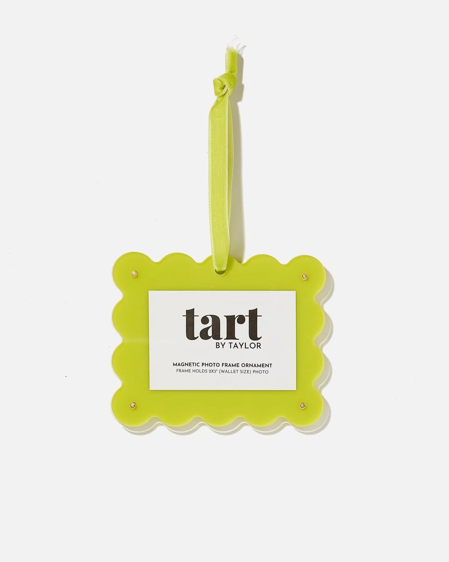 Chartreuse Frame Ornament