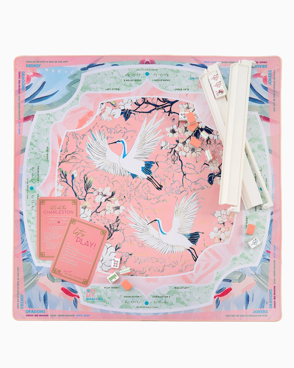 Heron Instructional Mahjong Mat