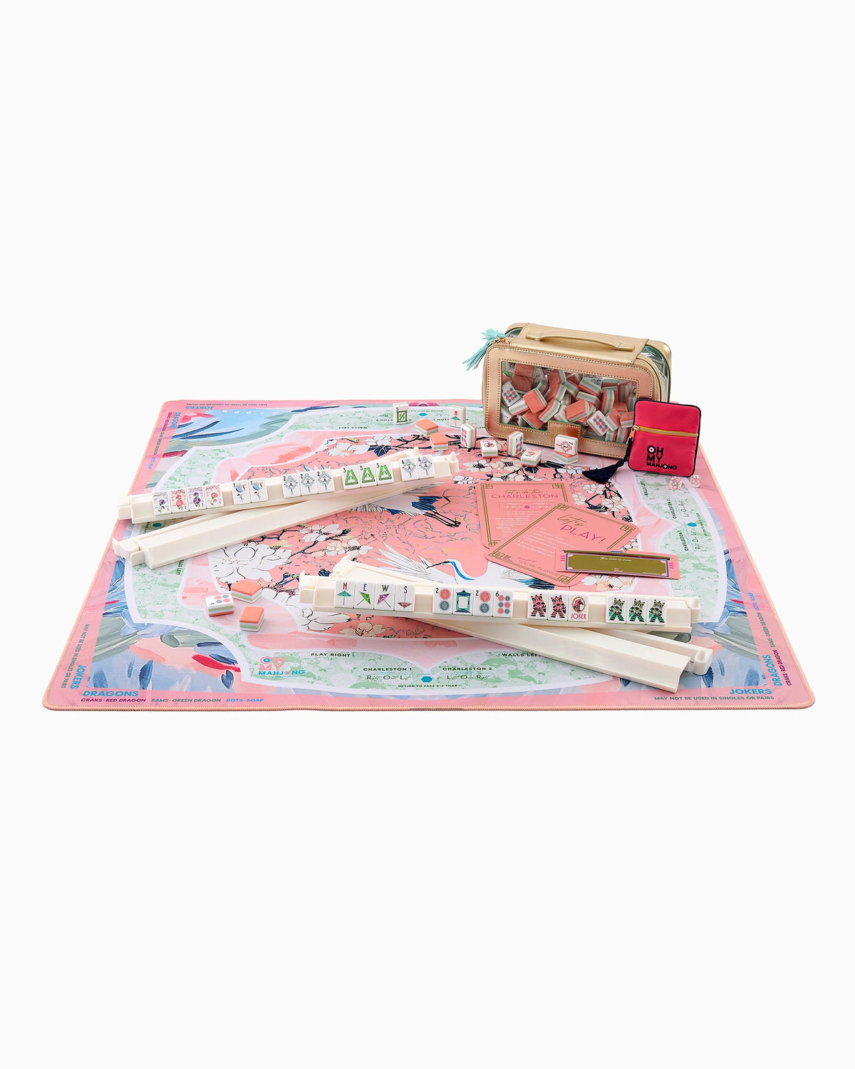 Heron Instructional Mahjong Mat