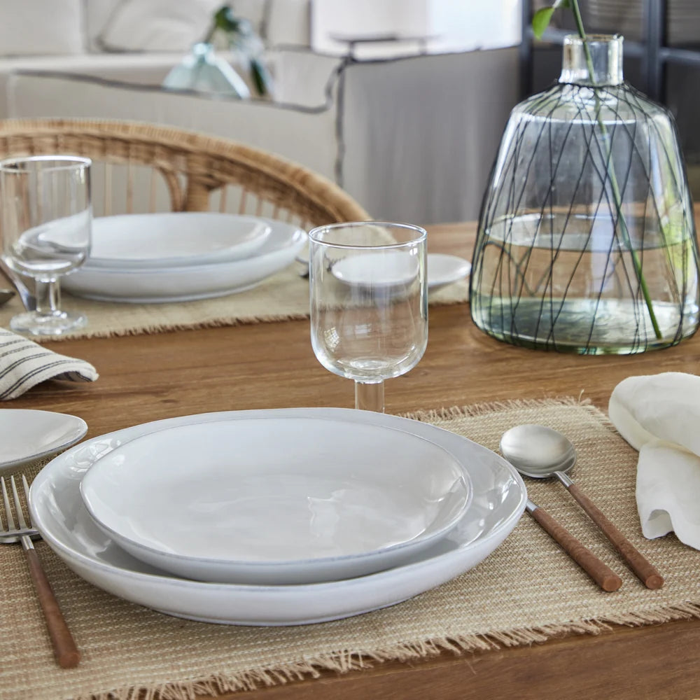 Livia Salad/Dessert Plate 8 in – White
