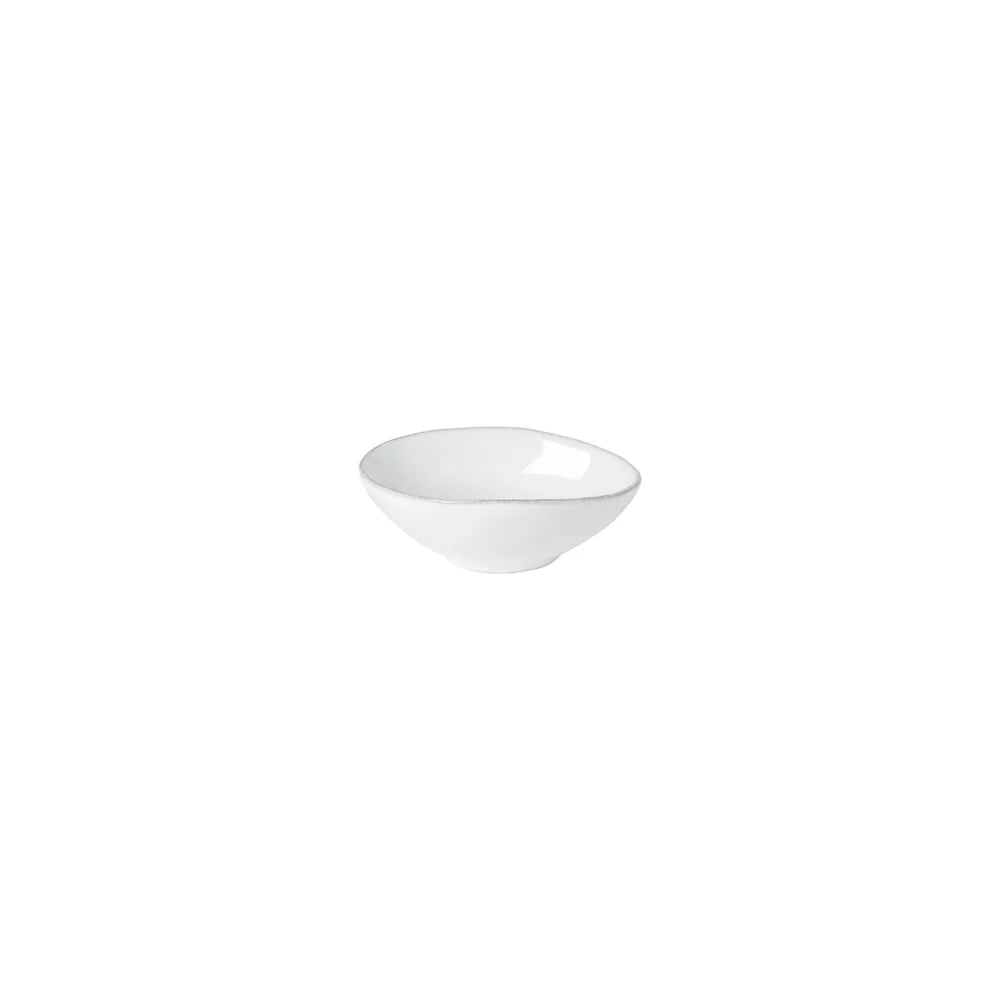 Livia Oval Bowl 4 in – White