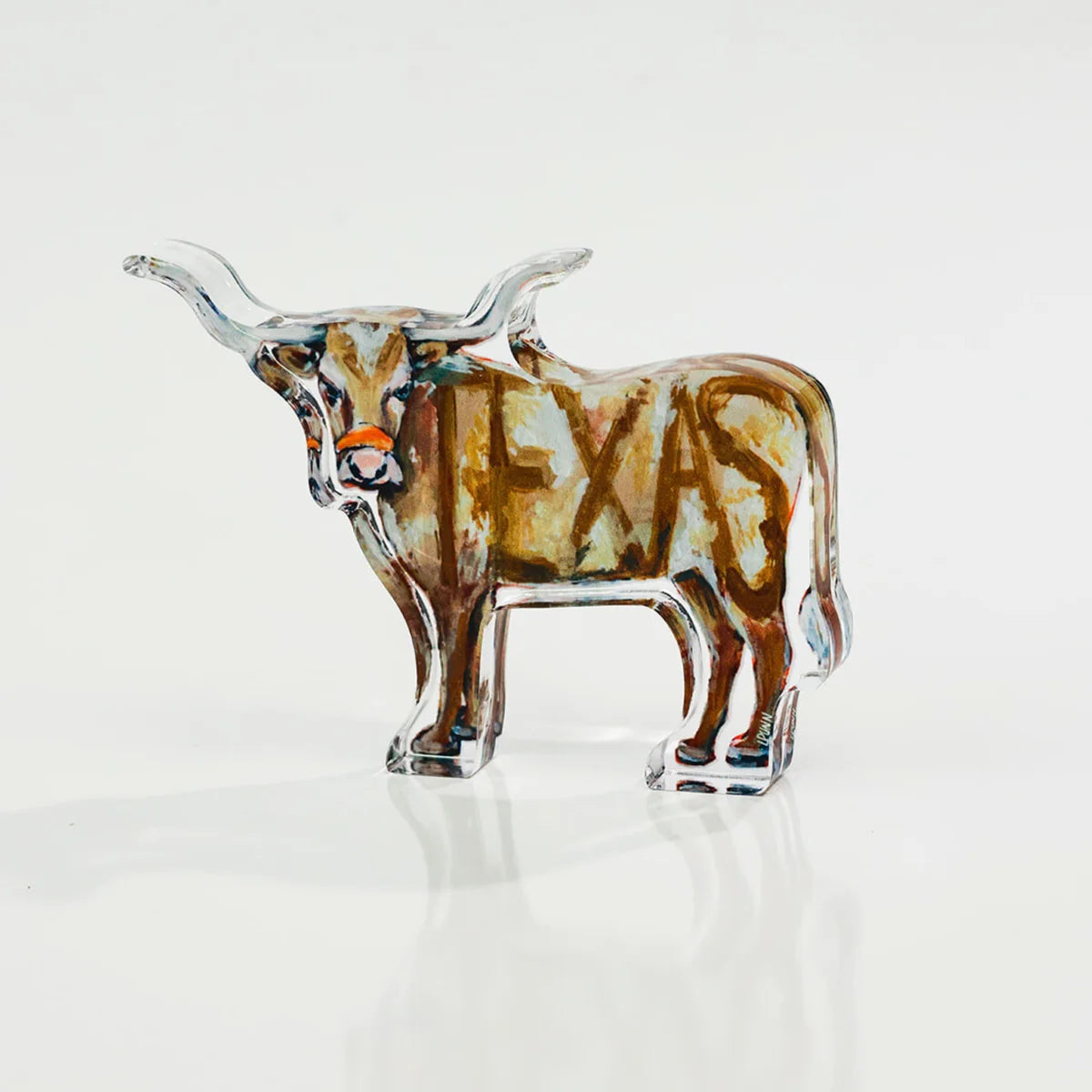 Longhorn Acrylic Bitty Block