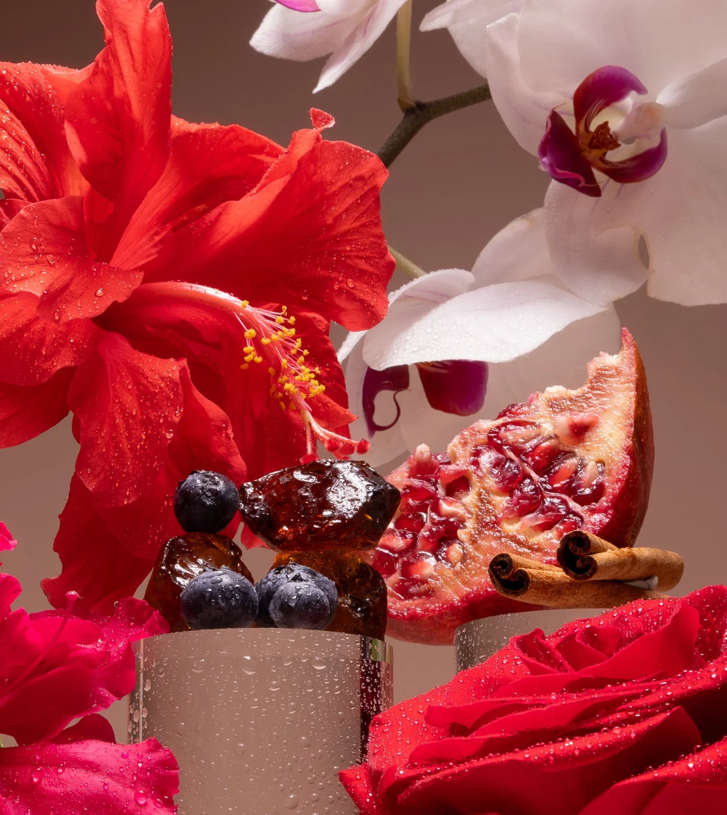 Hibiscus Rose Candle
