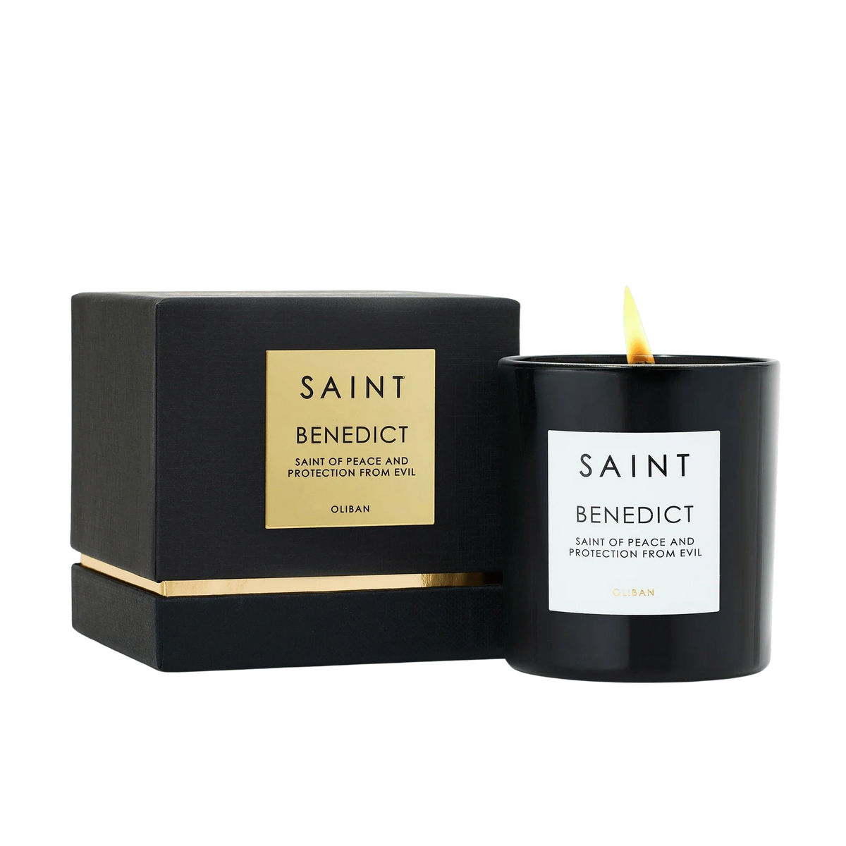 Saint Benedict Candle | Saint of Peace and Protection from Evil