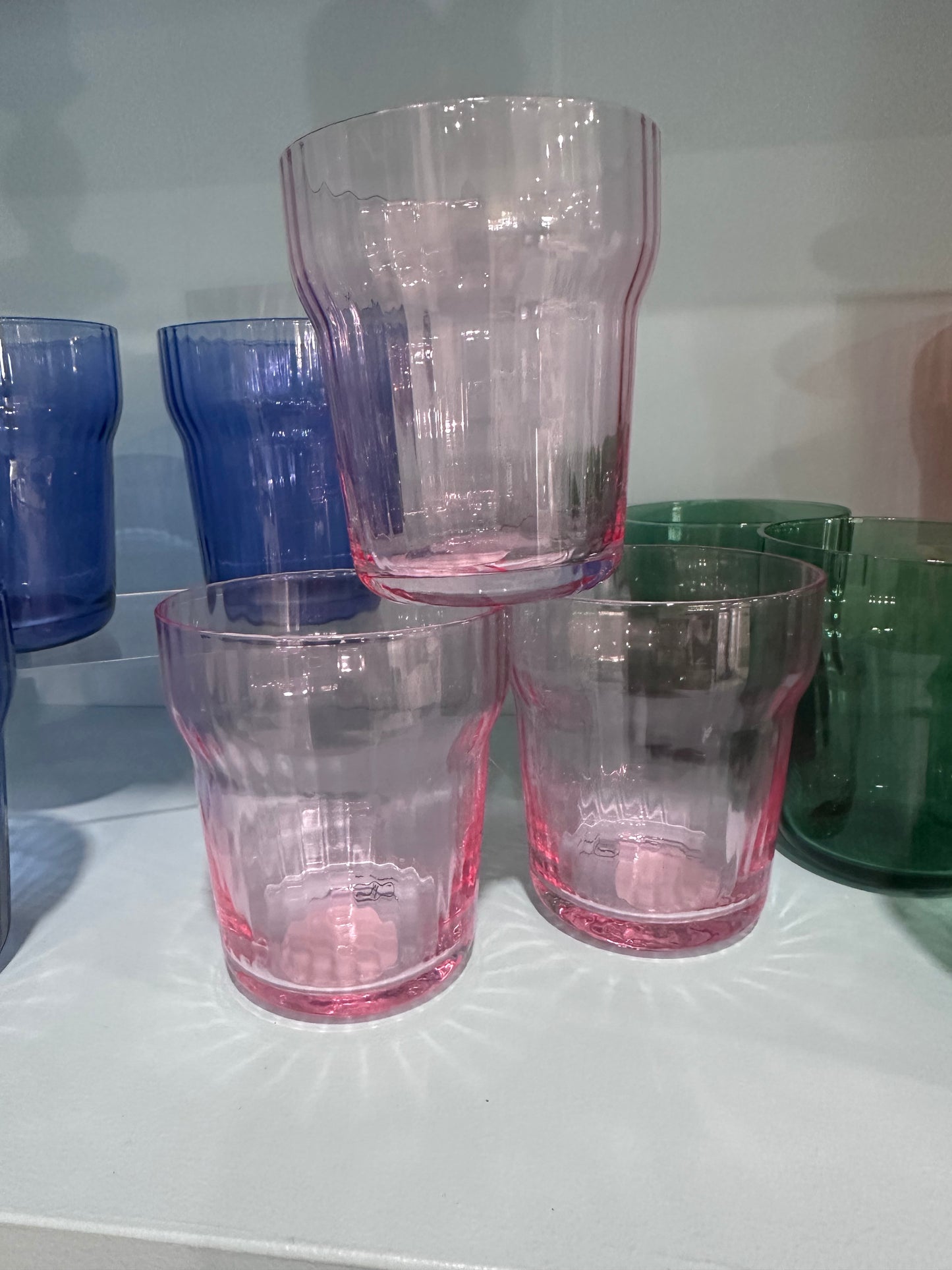 Fluted Drinking Glass