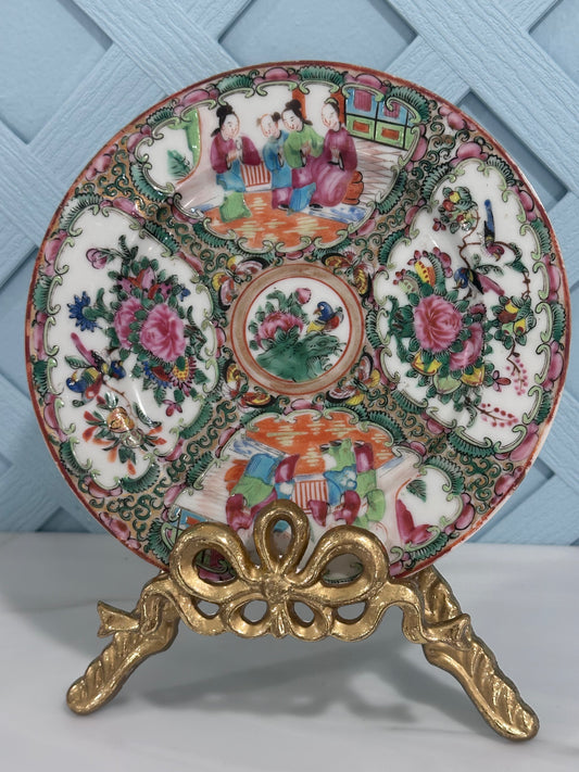 Antinque Rose Medallion Plate