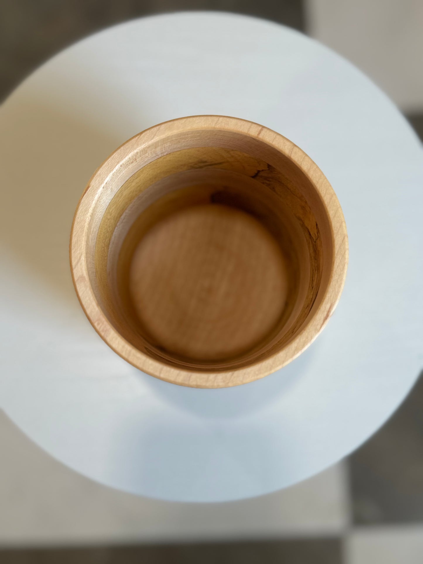 Hybrid Bowl with Maple and Spalted Wood
