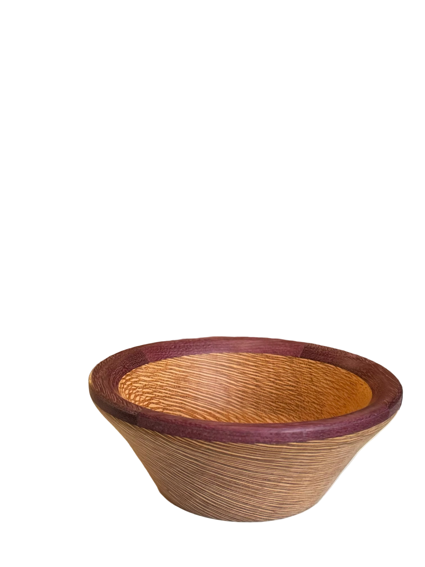 Hybrid Bowl with Purple Heart Ring