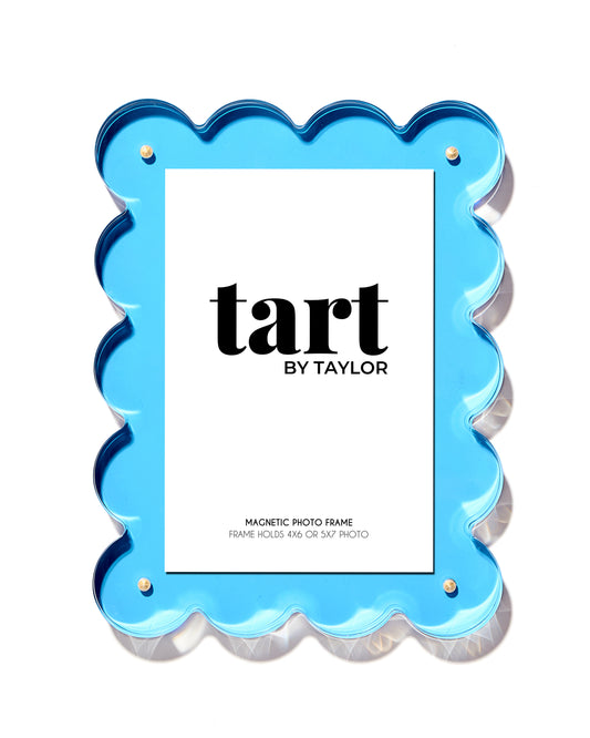 Neon Blue Acrylic Picture Frame