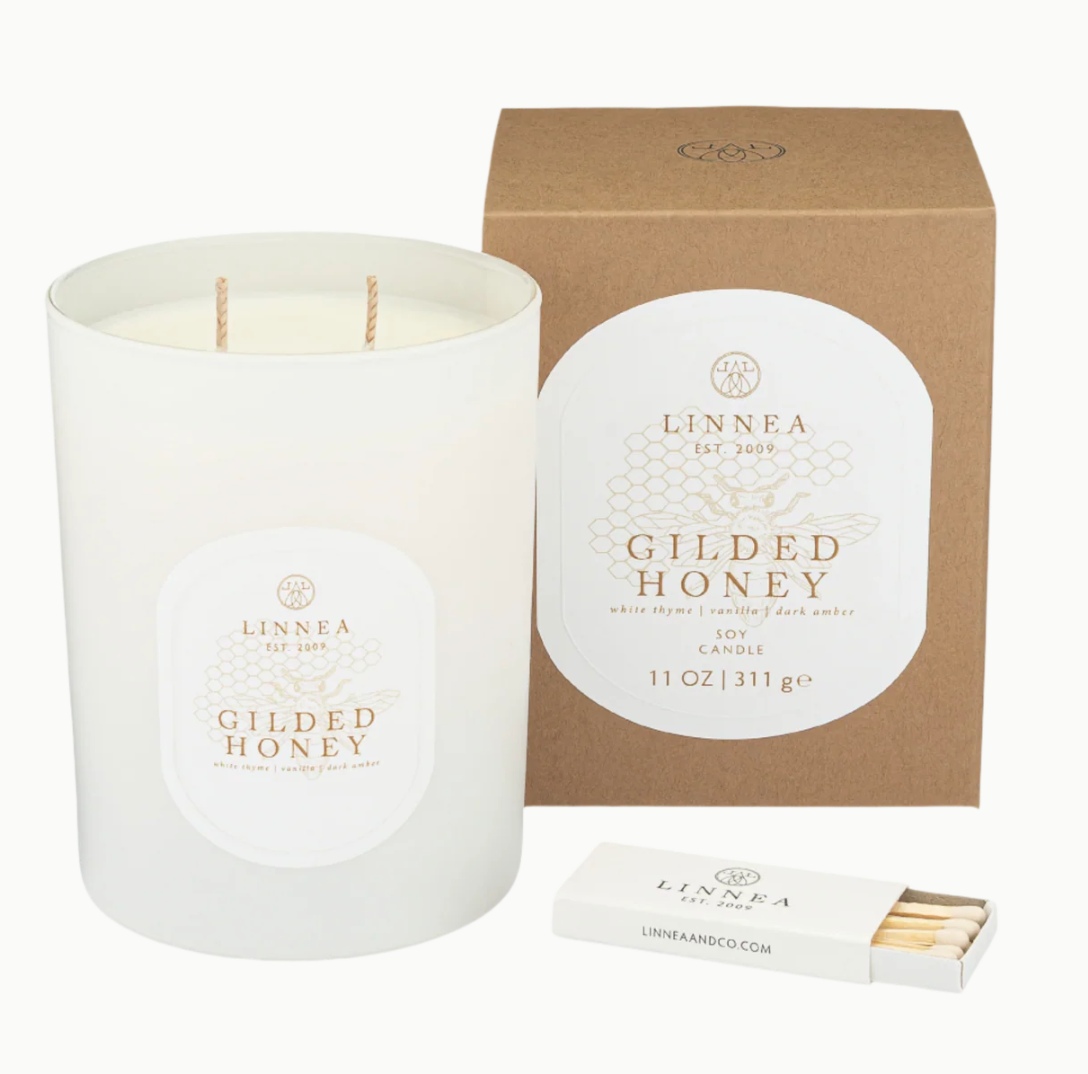 Gilded Honey Candle