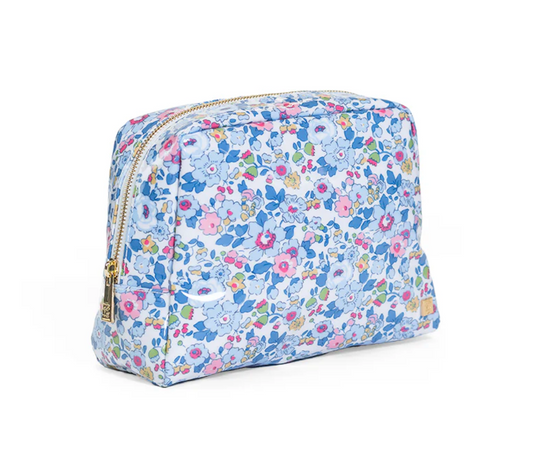 Medium Bridgehampton Floral Gloss Wash Bag