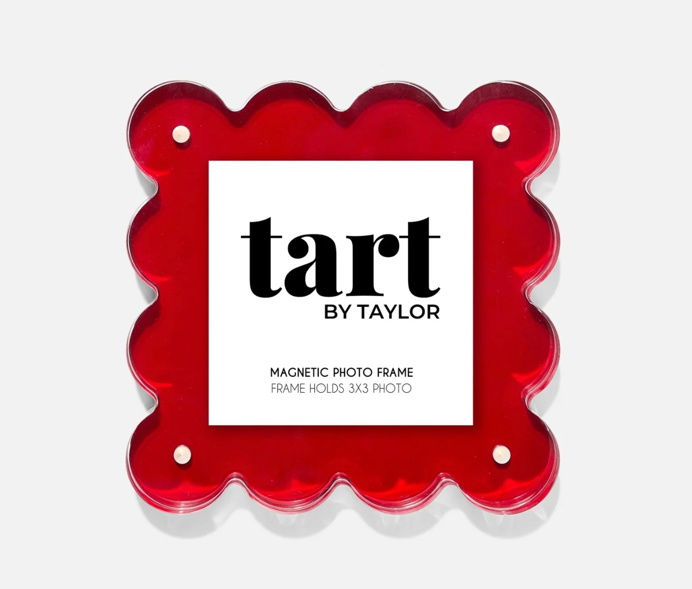 Red Mini Acrylic Picture Frame