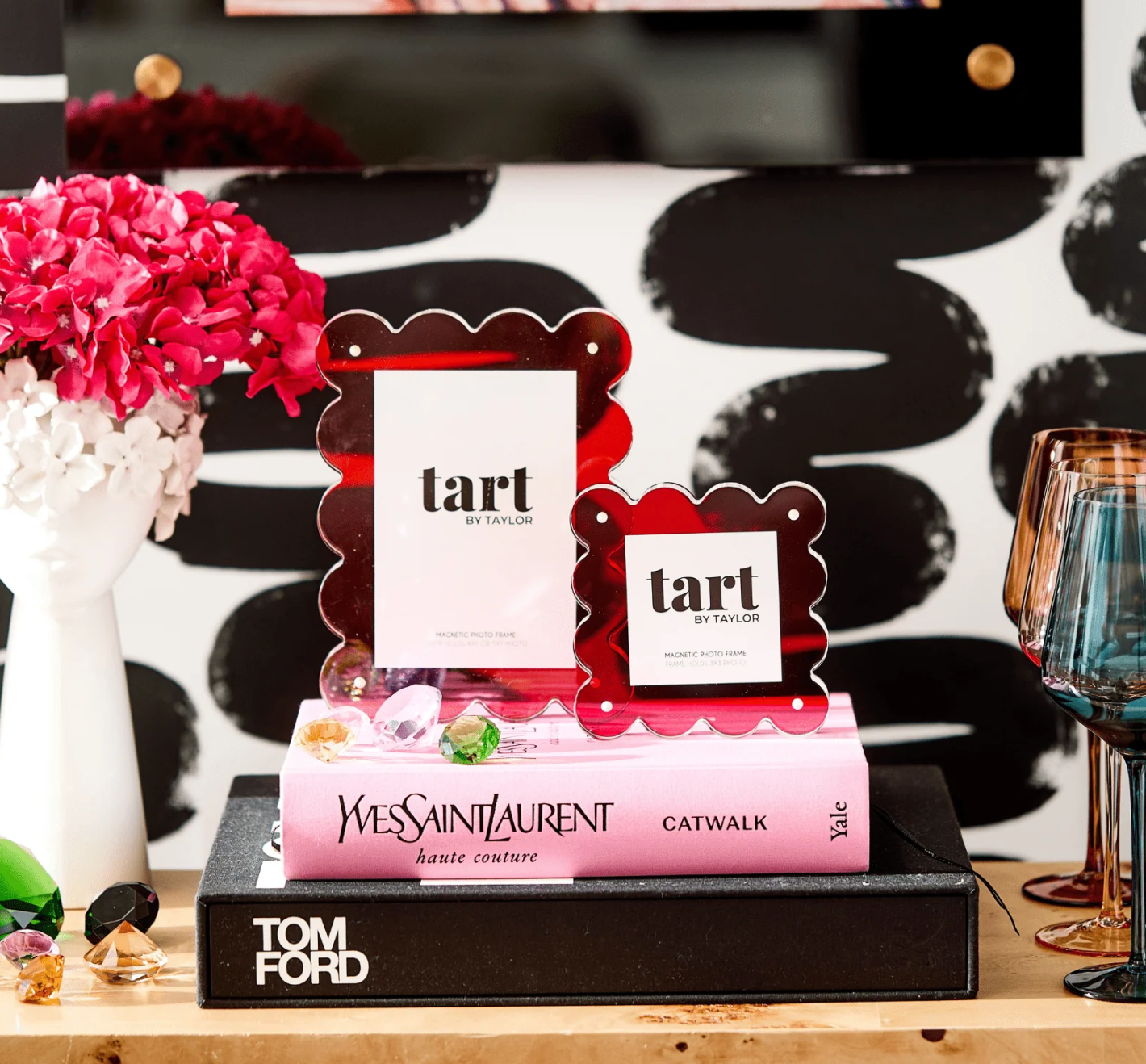 Red Mini Acrylic Picture Frame