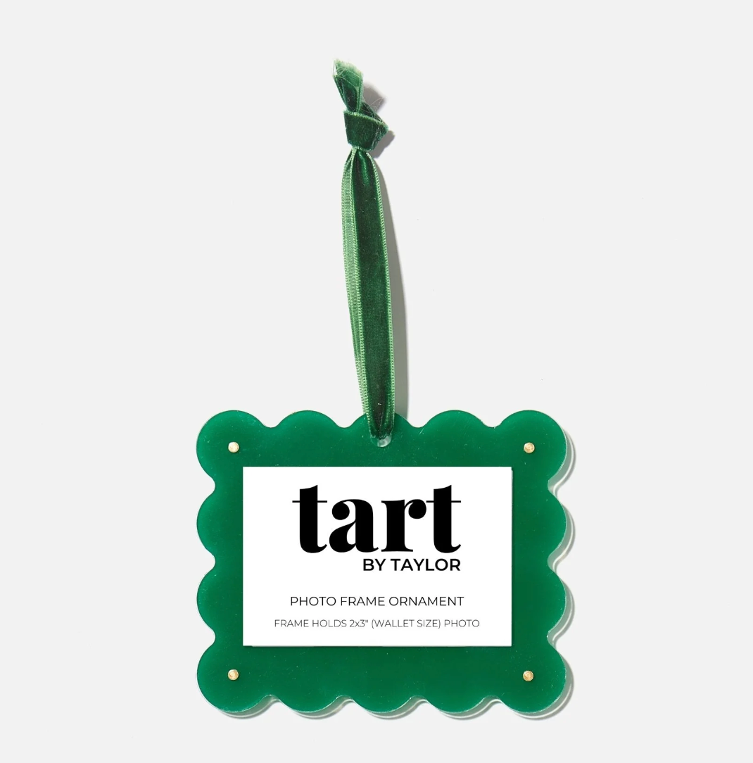 Green Frame Ornament