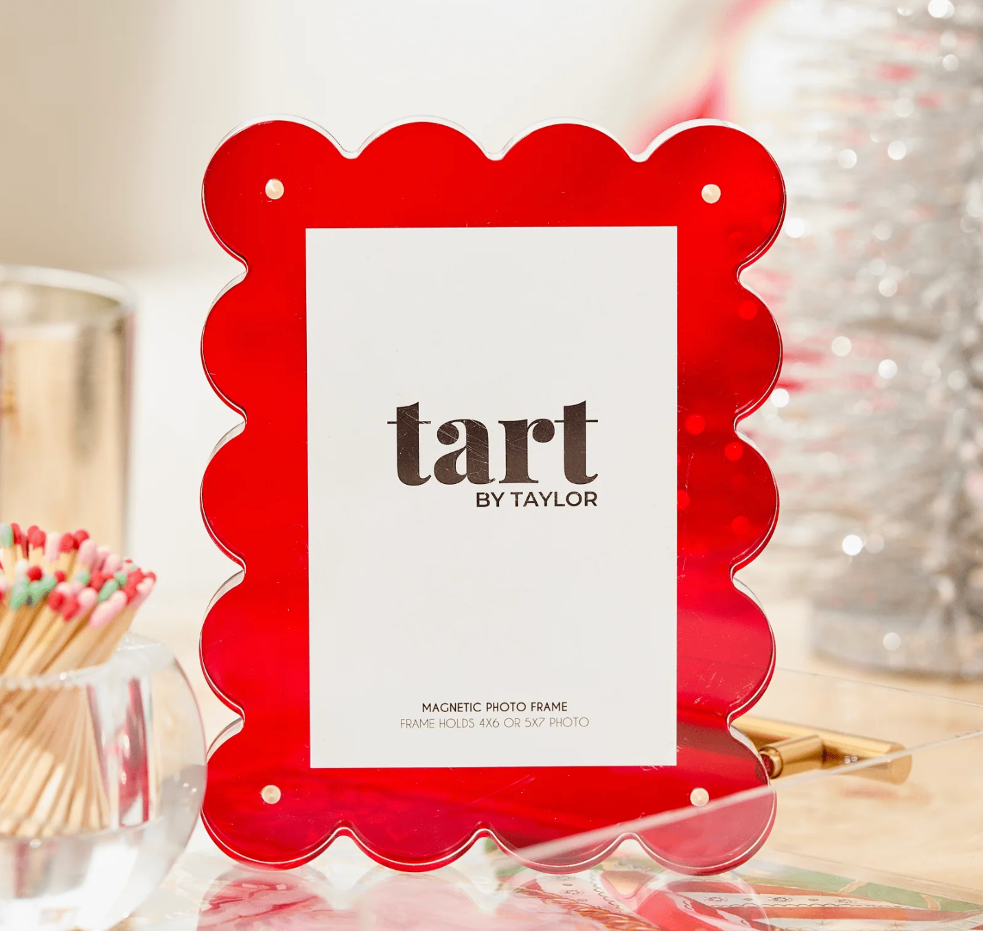 Red Acrylic Picture Frame