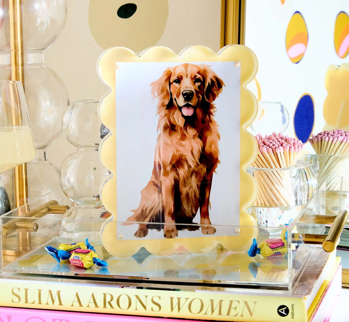Butter Acrylic Picture Frame