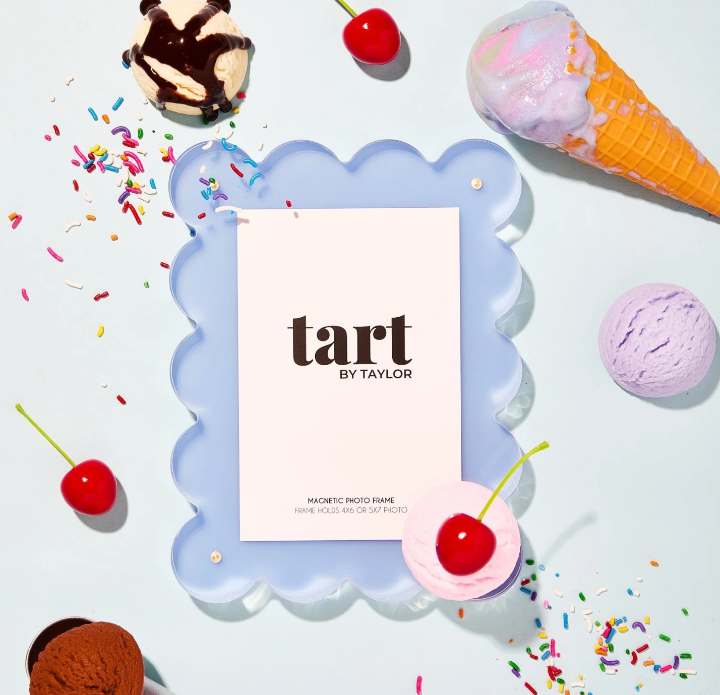 Denim Blue Acrylic Picture Frame