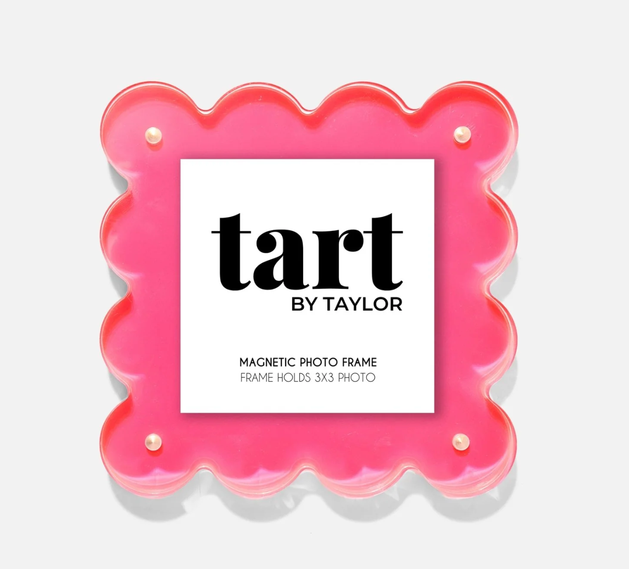 Neon Pink Mini Acrylic Picture Frame