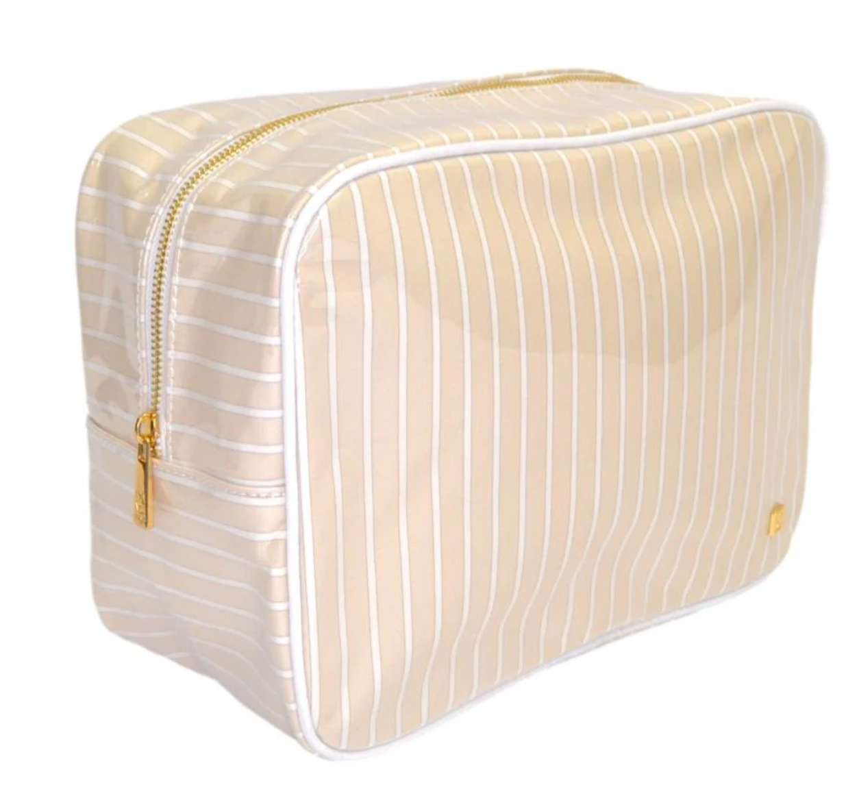 XL Sand Stripe Glam Bag