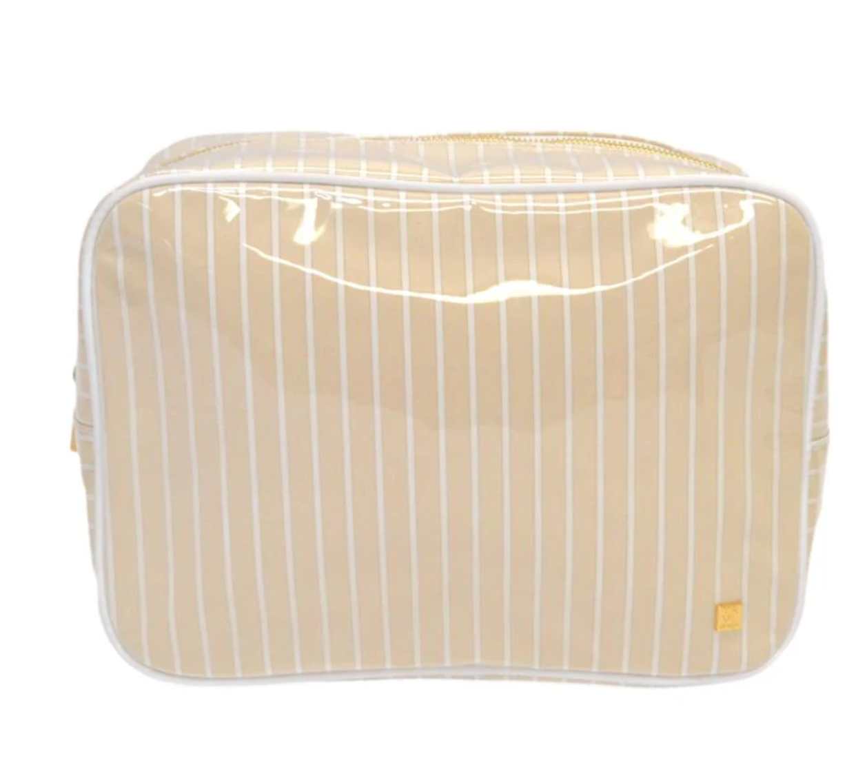 XL Sand Stripe Glam Bag