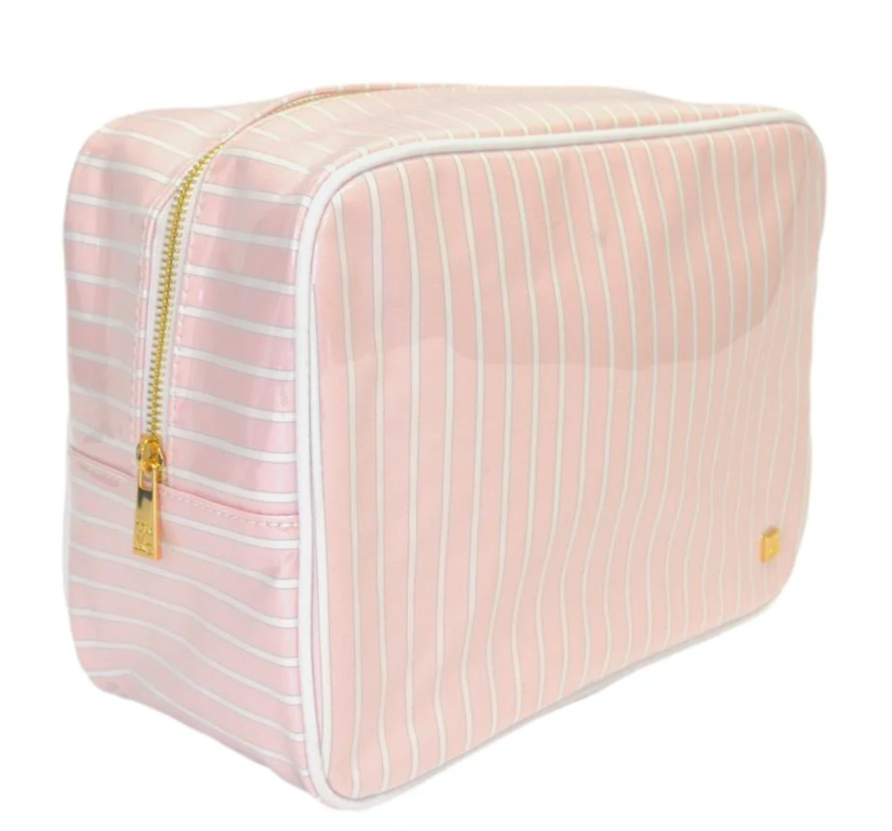 XL Shell Stripe Glam Bag