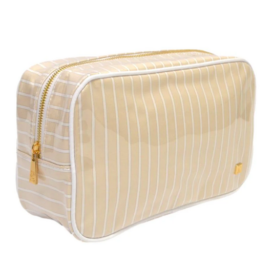 Sand Stripe Go Glam Bag