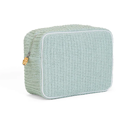 XL Seaglass Coastal Straw Bag