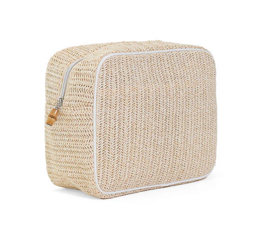 XL Sand Coastal Straw Bag