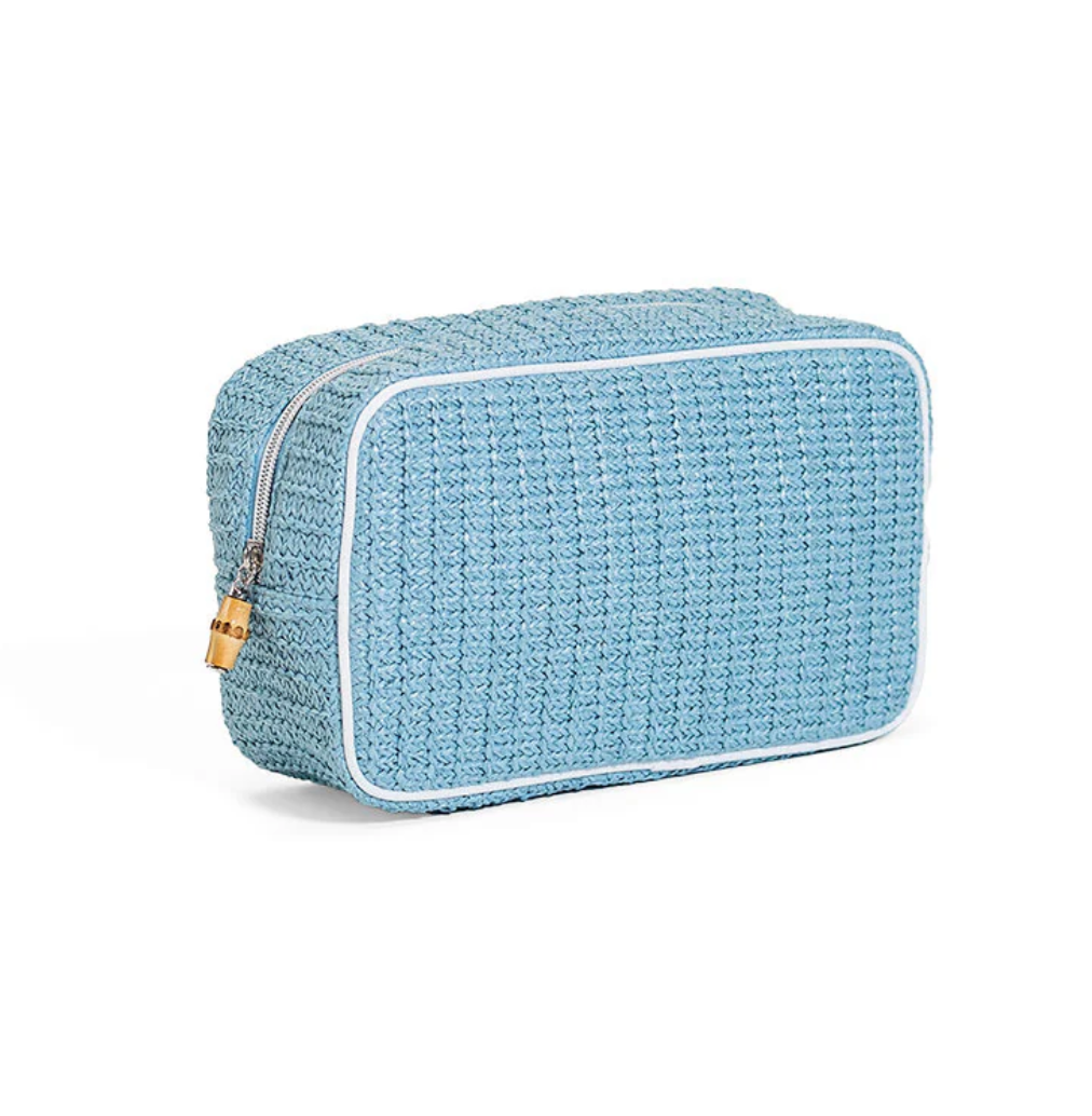 Surf Coastal Straw Bag