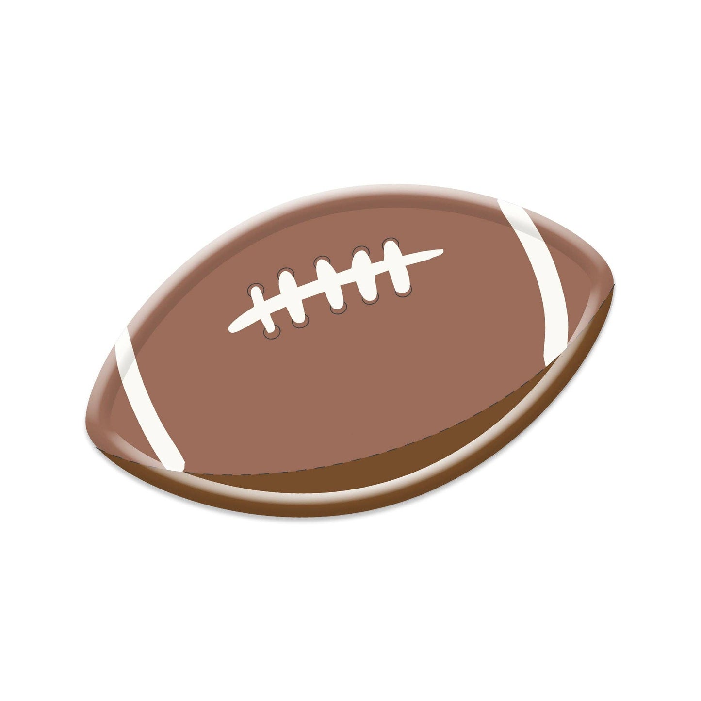 Football Shaped Plate