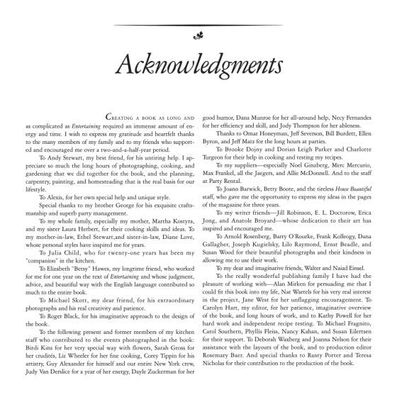 Entertaining Book, Martha's Iconic First Book