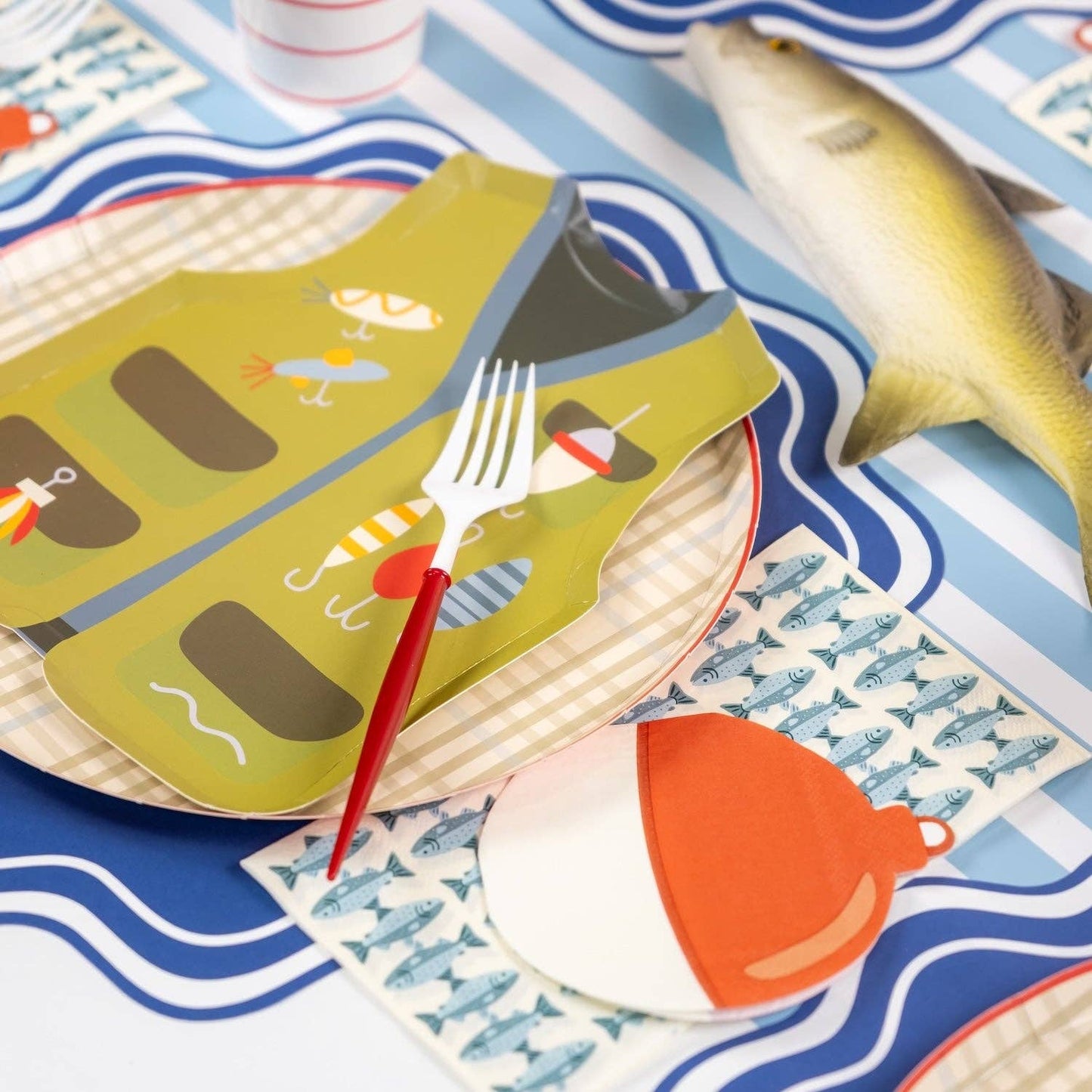 Fish Pattern Guest Towels