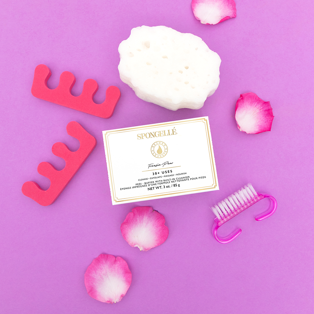 Spongellé - Freesia Pear Pedi Buffer 