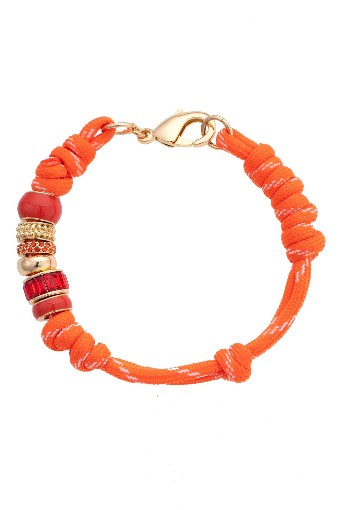 Lottie Multi Bead Paracord Bracelet