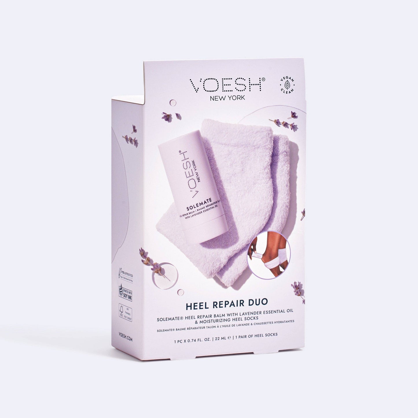 Heel Repair Duo - Lavender