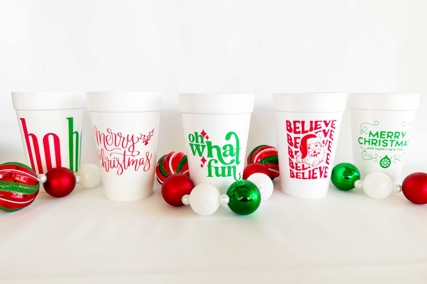 Ho Ho Ho Foam Cup