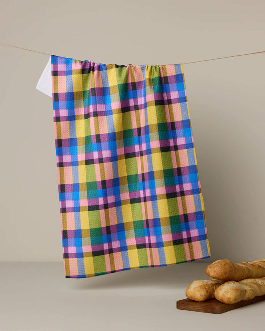 Geometry - Crayon Tea Towel