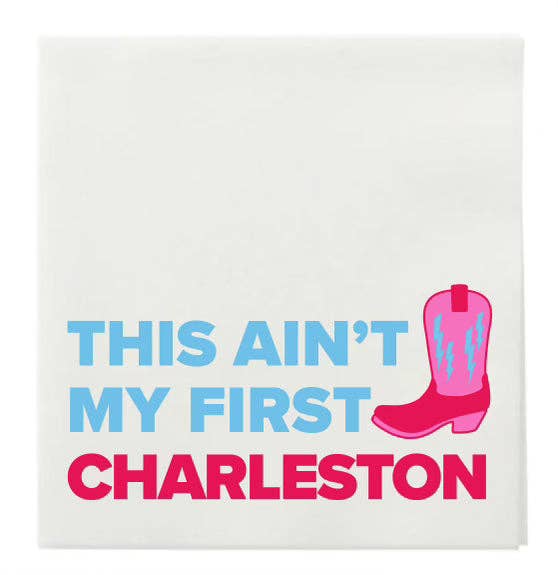 Ain't My First Charleston Cocktail Napkins