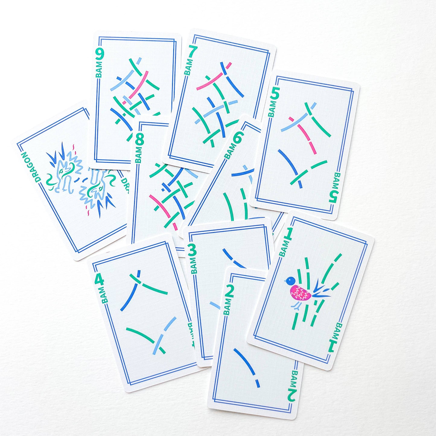 Modern Mahjong Card Deck