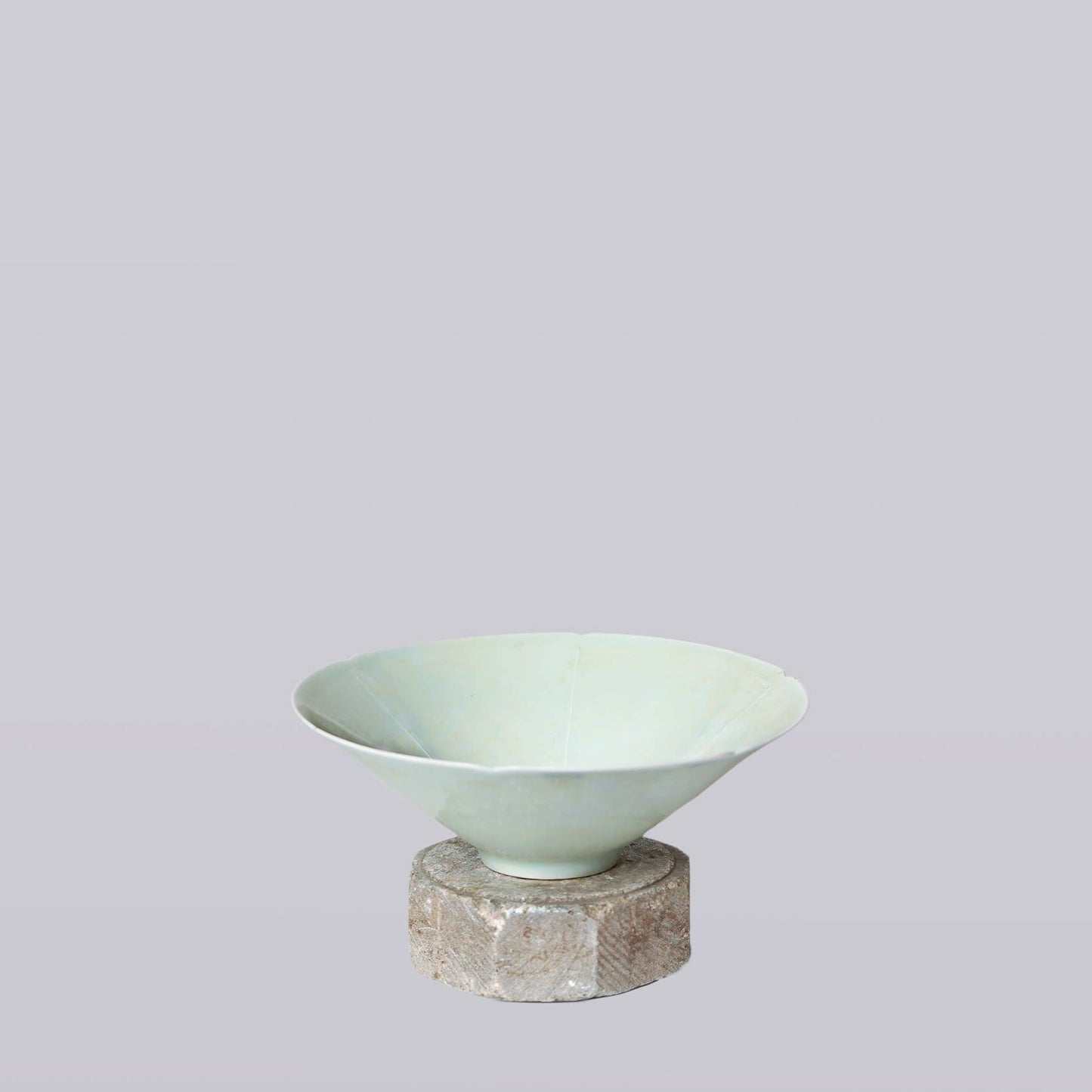 Celadon Porcelain Medium Conical Bowl