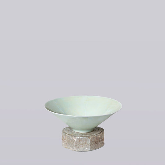 Celadon Porcelain Medium Conical Bowl