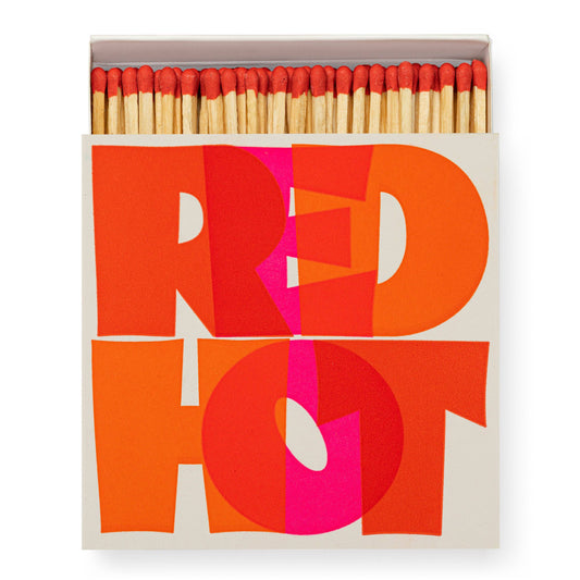 Red Hot  | Square Safety Matches