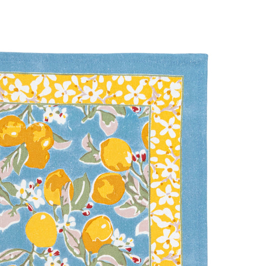Citron Blue & Yellow Tea Towels