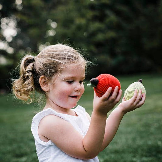 Apple Baby Rattle