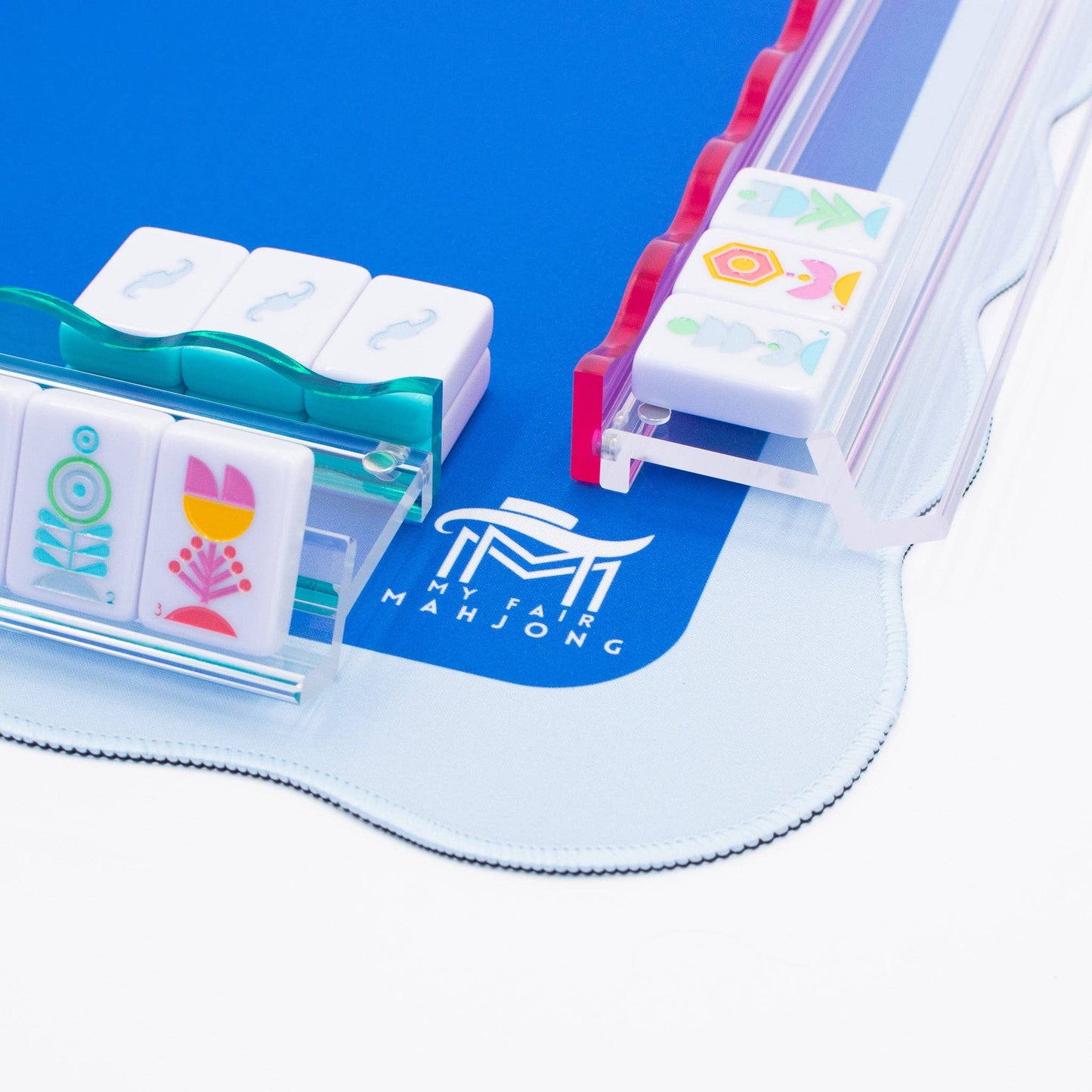 Wavy Acrylic Mahjong Racks