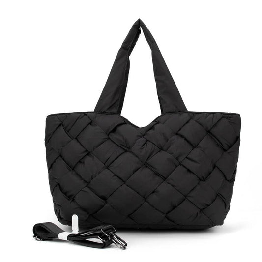 Parker & Hyde - Cloud Woven Tote - Black
