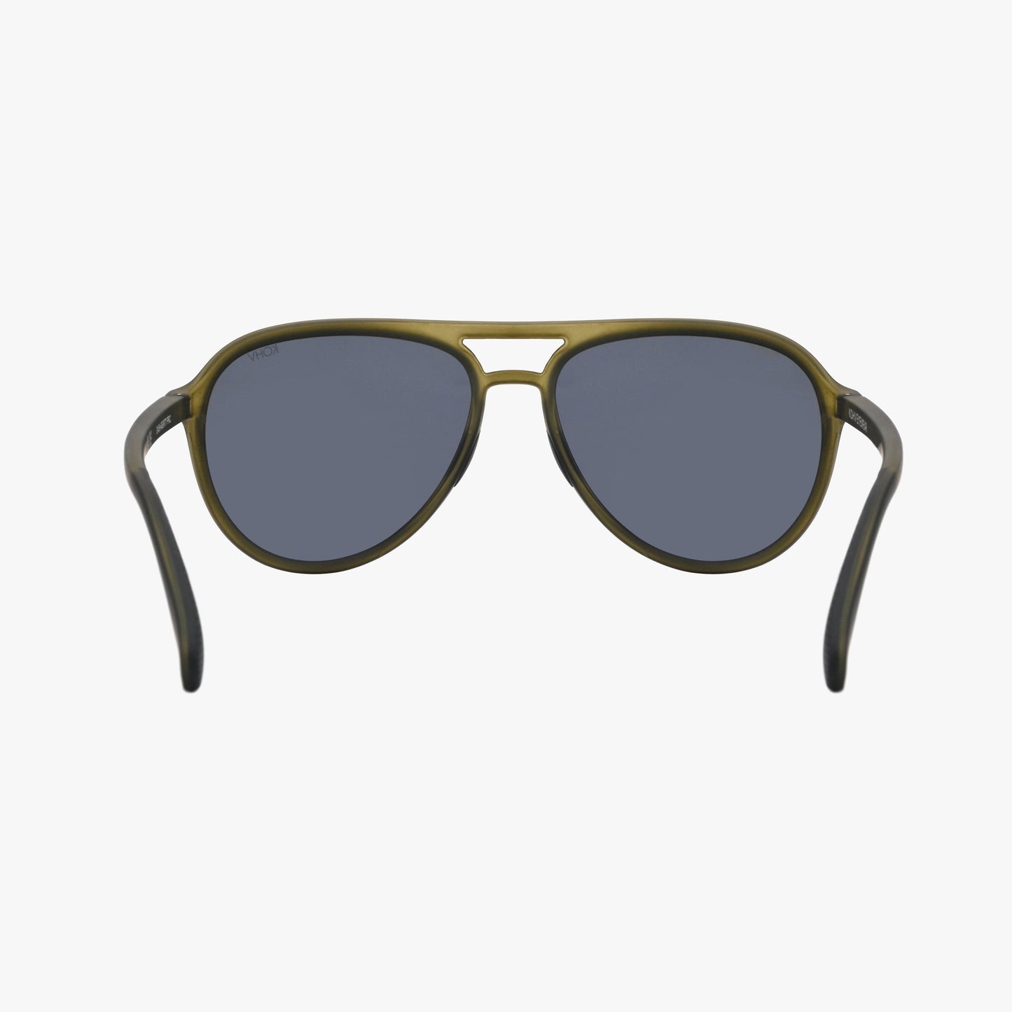 DASH ASPEN Polarized Active Soft Rubber Aviator Sunglasses