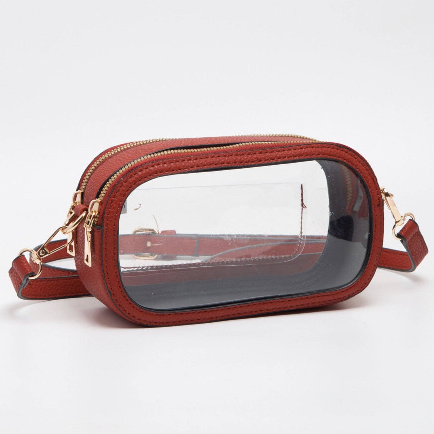 Game Day Stadium Clear Oval Crossbody Bags