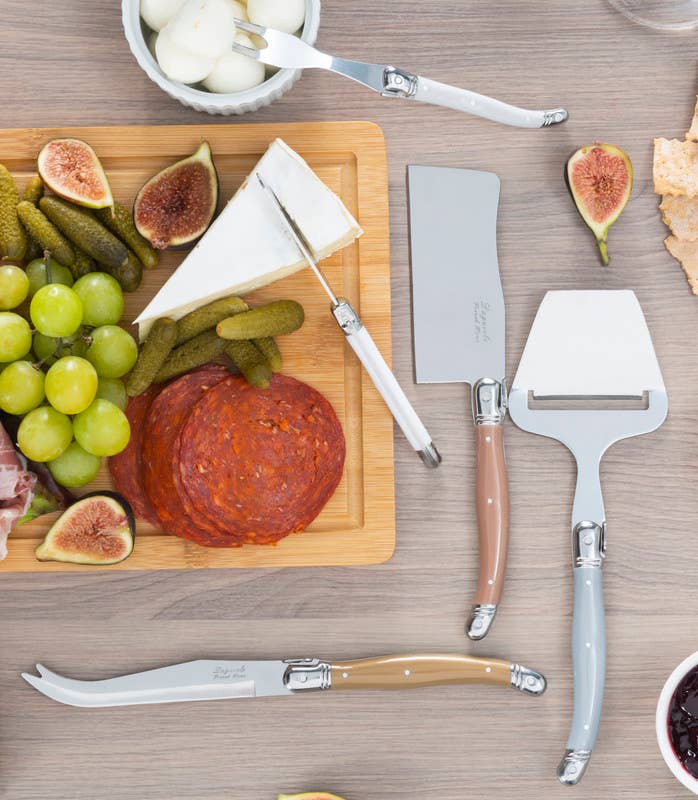 5 Piece Cheese Knife & Slicer Set Mixed Metals