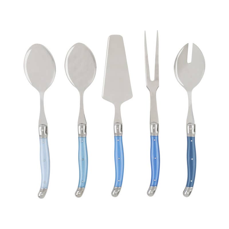 5 Piece Hostess Set - Shades of Blue